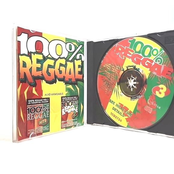 100% Raggae Vol 3 Brilliant New & Classic Reggae Hits - Picture 3 of 3